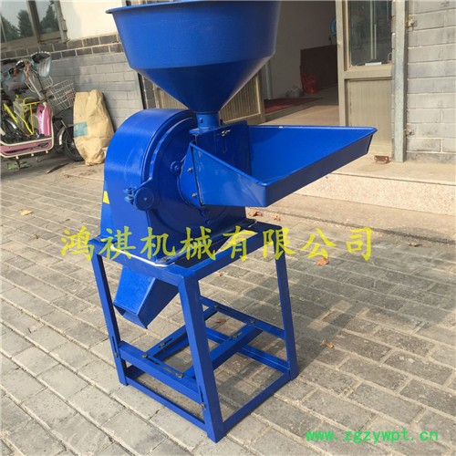 高效齿爪式陈皮磨粉机家用粮食磨面机加厚钢板磨盘式粉碎机图3