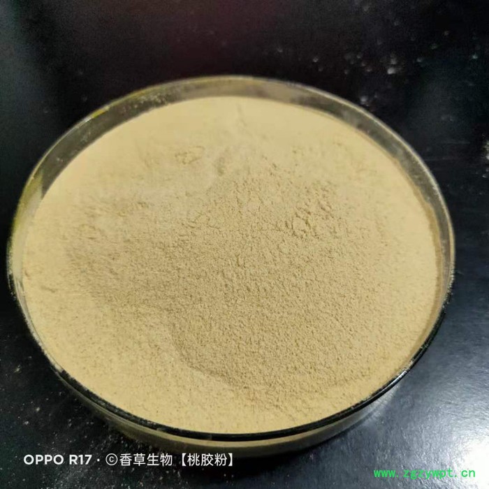 桃胶原粉96% 香草生物批发桃胶粉溶于水成糊状 桃胶提取物现货图4