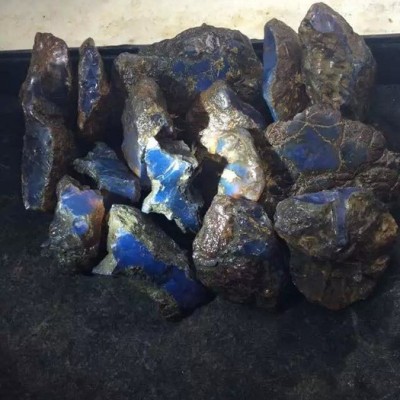 天然琥珀 多米蓝珀原石 北京现货  批发