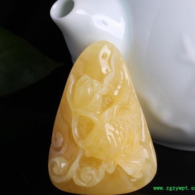 川东直销琥珀蜜蜡项链吊坠 无优化琥珀蜜蜡雕刻挂件196-20