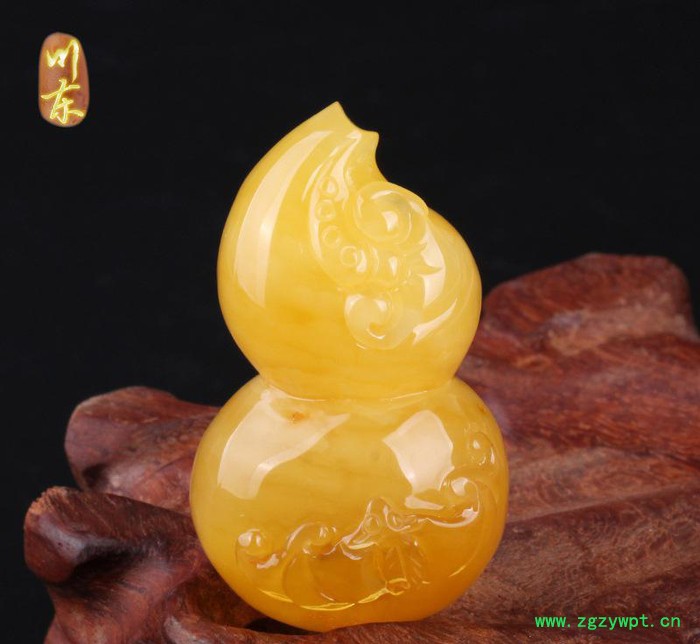川东**琥珀蜜蜡雕刻挂件无忧化老蜜蜡吊坠206-215图2