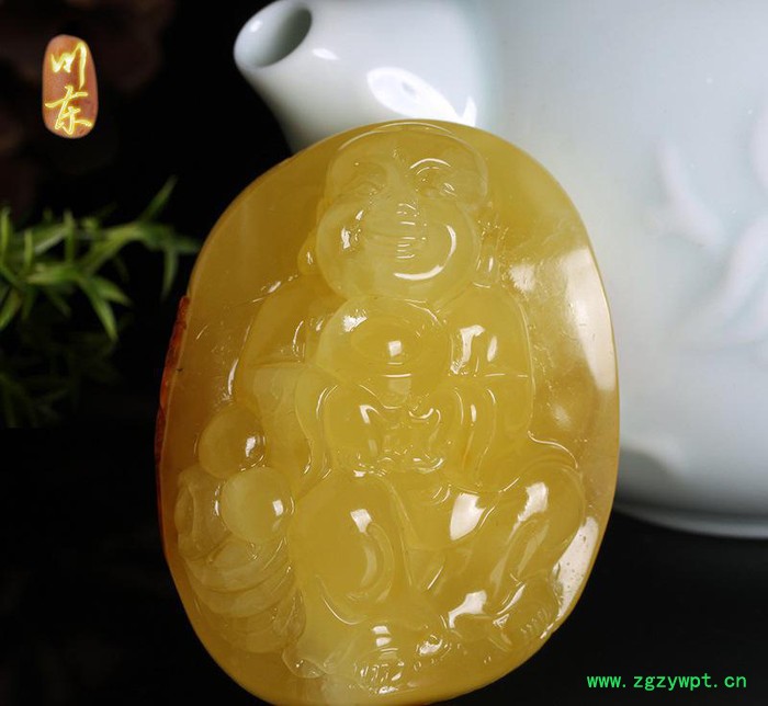 川东 乌克兰琥珀蜜蜡吊坠 无优化收藏级真品蜜蜡雕刻件6图3