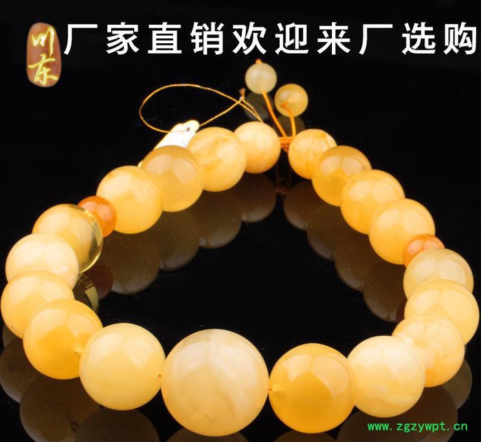 天然蜜蜡琥珀蜜蜡工厂**波罗的海琥珀蜜蜡精选塔珠土豪项链图3