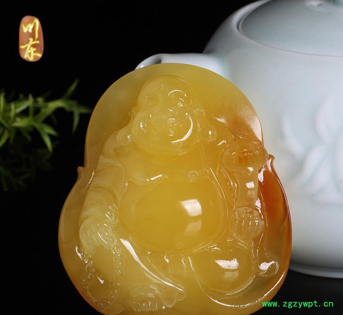 琥珀蜜蜡雕刻件收藏级老蜜蜡摆件男款大吊坠直销1-5图3