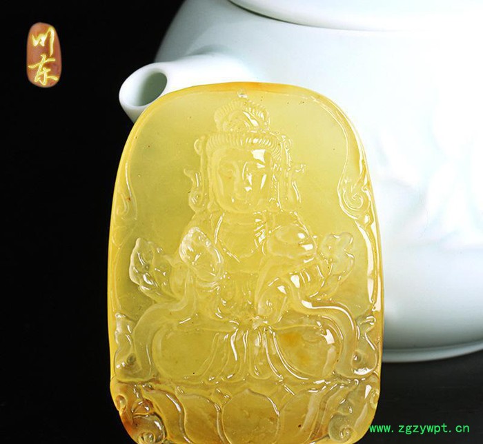 天然蜜蜡俏色吊坠 蜜蜡吊坠 **琥珀鸡油黄蜜蜡26-30图3