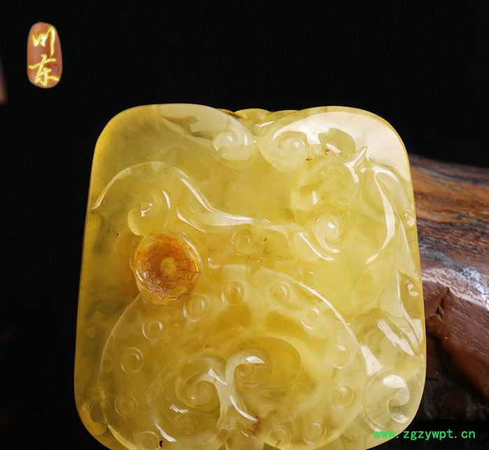 直销天然蜜蜡吊坠 无优化琥珀蜜蜡雕刻件 蜜蜡原矿吊坠82-9图2