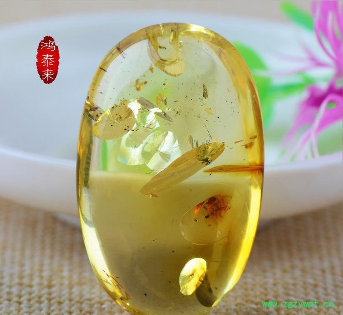 琥珀DIY 配件 天然蜜蜡花珀随型吊坠 20g下鸿泰来**批图3