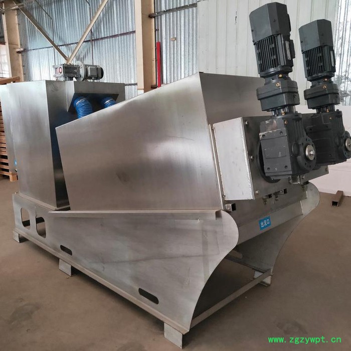 WJDL-132叠螺式污泥脱水机 海藻污泥专用叠螺机  污泥脱水设备图2