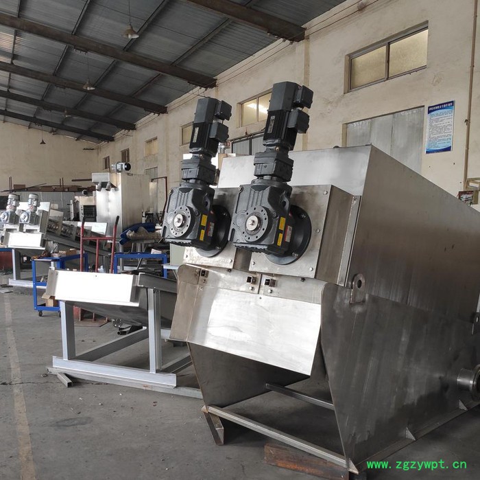 WJDL-132叠螺式污泥脱水机 海藻污泥专用叠螺机  污泥脱水设备图3