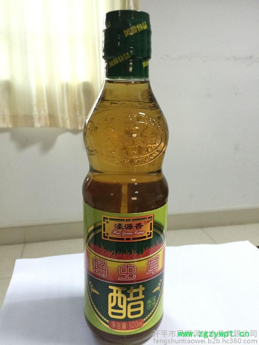濠源香食醋 厂家** 500ml蛹虫草醋