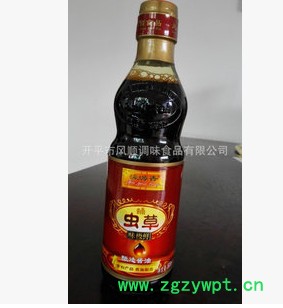 厂家** 500ml蛹虫草味极鲜酱油 180天生晒酱油 特色健康酱油