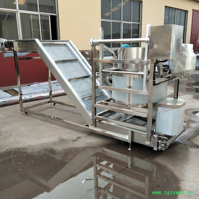 康通TS-800型 豆粕脱水甩干机 海藻清洗甩干机 食堂剩菜甩水机图4