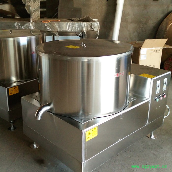 康通TS-800型 豆粕脱水甩干机 海藻清洗甩干机 食堂剩菜甩水机图2