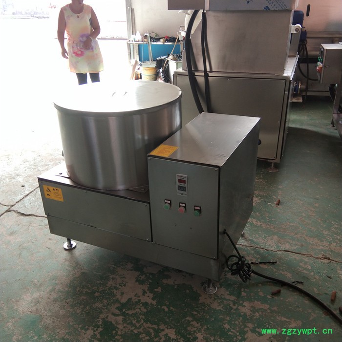 康通TS-800型 豆粕脱水甩干机 海藻清洗甩干机 食堂剩菜甩水机图3