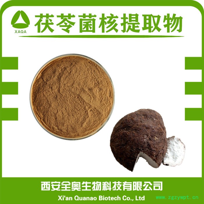 全奥生物 茯苓菌核提取物 水溶 茯苓菌核粉 茯神粉 浓缩粉 茯神提取物 SC厂家图2