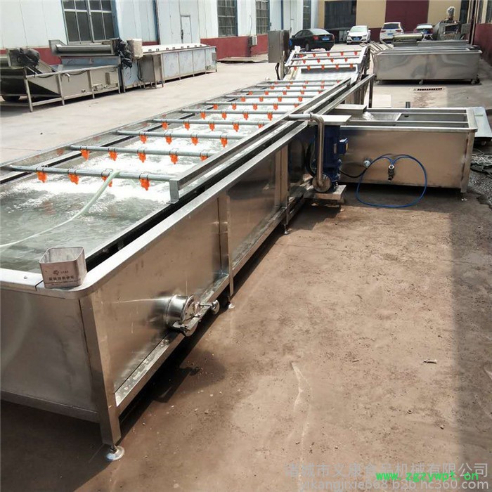 义康牌QX-3000型菌菇清洗机 海鲜菇清洗机 猴头菇清洗流水线图2