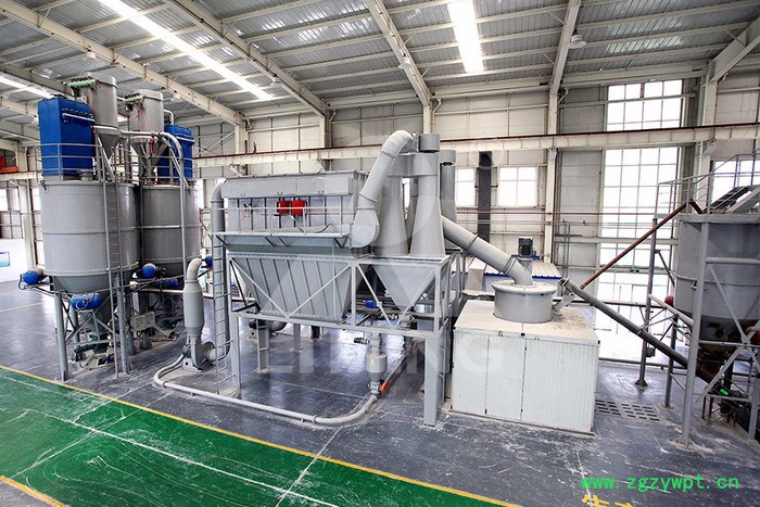 建筑粉刷石膏粉、脱硫石膏粉加工设备 雷蒙磨粉机价格 建筑石膏粉设备图2