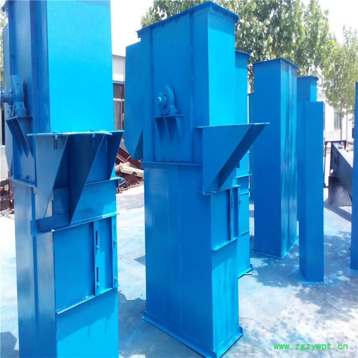 原料斗式上料机 省力垂直提升机 石膏粉斗提机图4