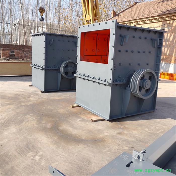 中厚机械1210型破碎机 方箱式破碎机 风化石破碎机 石膏粉碎机 方箱破图3