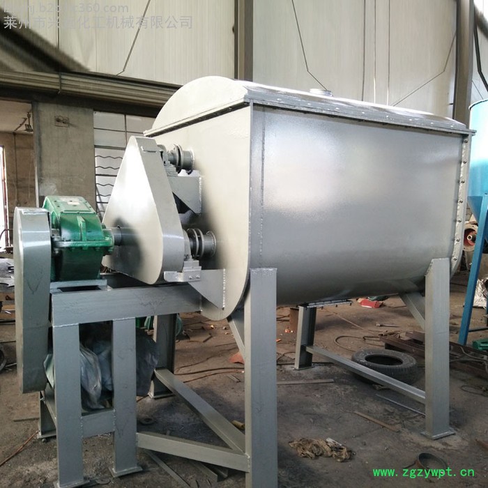 不锈钢卧式搅拌机 全自动干粉砂浆混合设备 石膏粉腻子粉瓷砖胶搅拌机图8