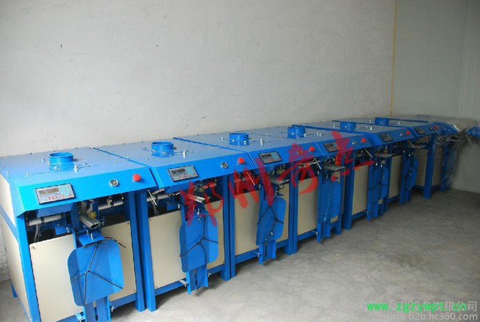 甘肃金昌石膏粉灌装机_石膏粉灌包机_石膏粉打包机_石膏粉冲包机图2