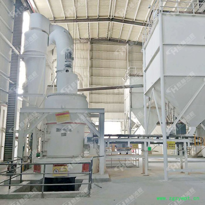 325目脱硫石膏粉磨粉机 新型石粉磨机 高效磨粉机生产线图3