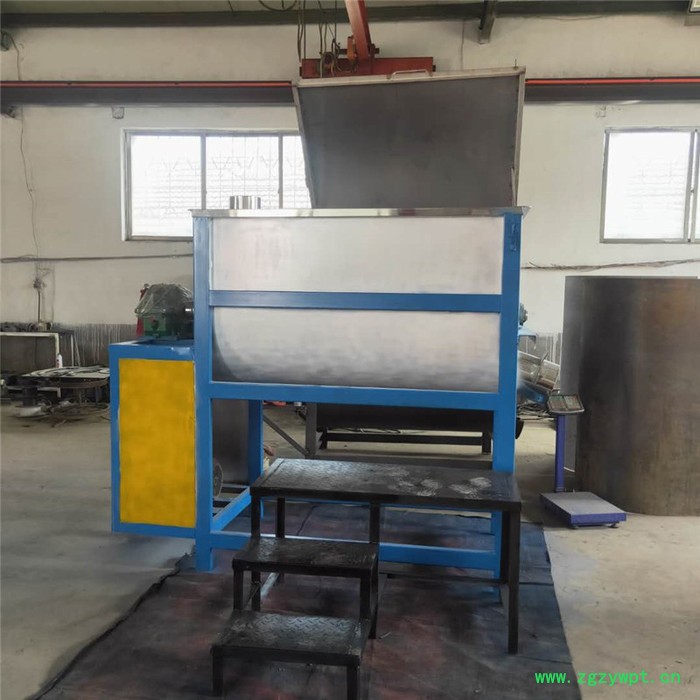 供应JTL-1型不锈钢化工干粉搅拌机 粉体搅拌机 钙粉滑石粉卧式搅拌机**图3