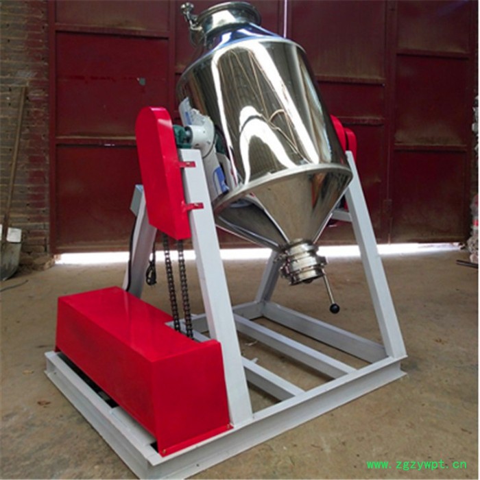 面粉颗粒不锈钢搅拌机 带轮移动式拌料机 石膏粉均匀混料机图6