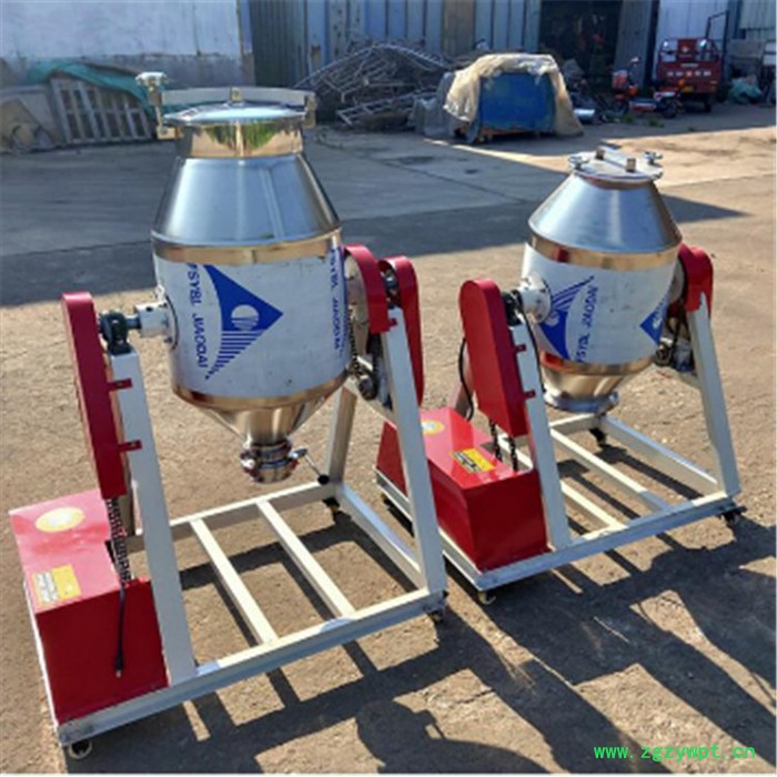 面粉颗粒不锈钢搅拌机 带轮移动式拌料机 石膏粉均匀混料机图2
