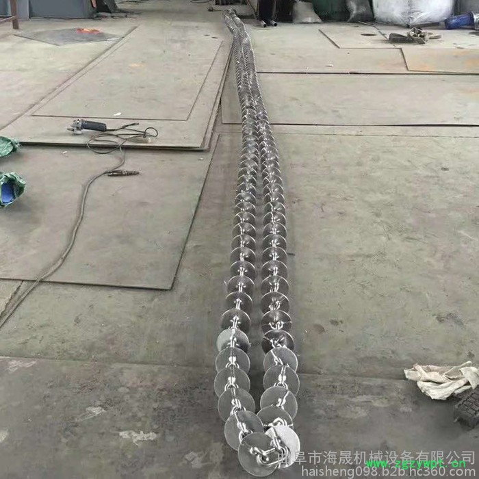 石膏粉链管式输送机 管链提升机厂家 防尘盘片式输送机图6