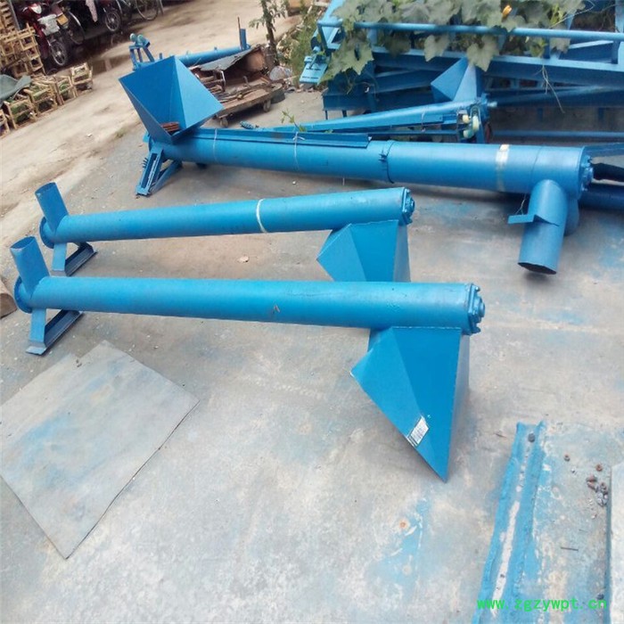 精度高螺旋输送机 固体不锈钢螺旋提升机 石膏粉料蛟龙上料机图5