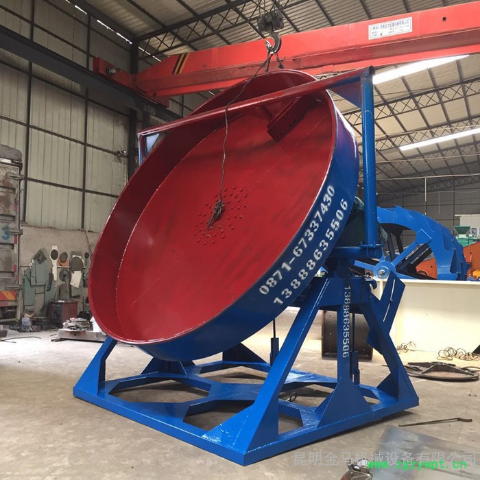 大型Φ3.2m圆盘造粒机 鸡粪有机肥盘式造粒机 生物有机肥颗粒造粒机 石膏粉造粒机昆明金马图6