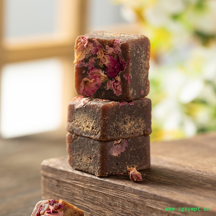 燕之坊方糖批发 黑糖批发 古方红糖 红糖块批发 玫瑰红糖 姜汁红糖 阿胶红糖批发图3