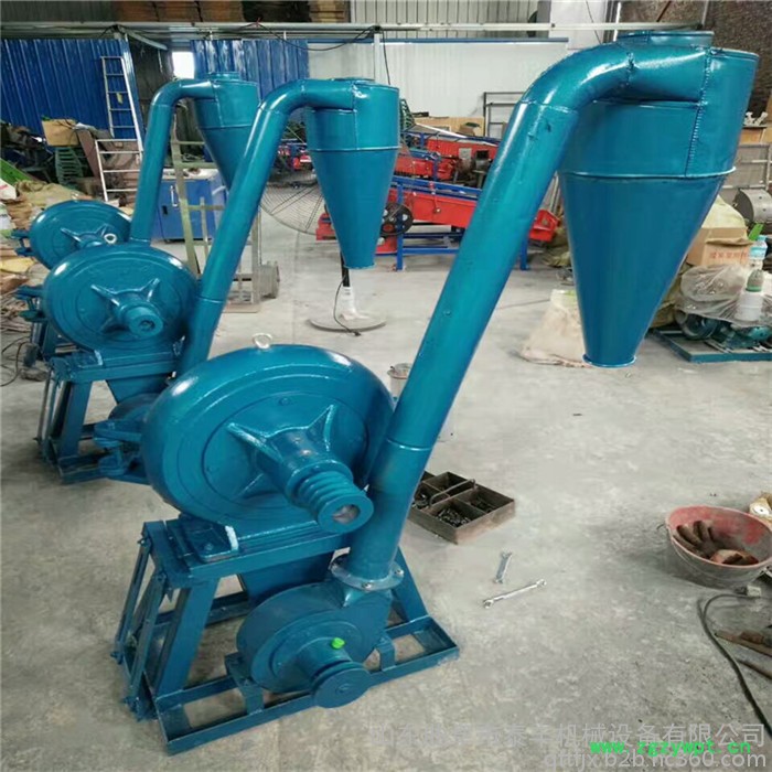 泰丰自吸式谷物粉碎机 泰安家用饲料粉碎机 齿盘石膏粉碎机优惠图6