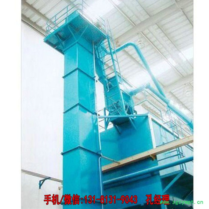 瓦斗送料机 皮带瓦斗砂石上料机 石膏粉上料TD斗式提升机图5