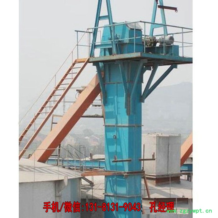 斗式提升机 石膏粉钢斗循环提升上料机 TD瓦斗提升机图2