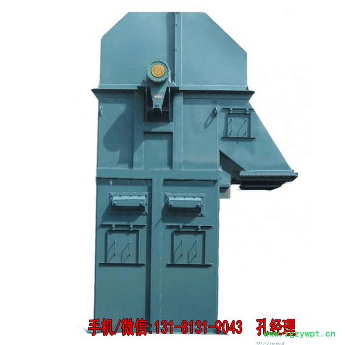 斗式提升机 石膏粉钢斗循环提升上料机 TD瓦斗提升机图7