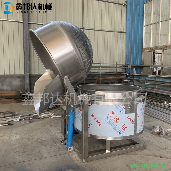 鑫邦达XBD-200燕窝粥不锈钢搅拌夹层锅 商用阿胶电加热搅拌设备 火锅酱料夹层锅图4