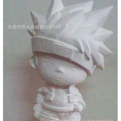 半水纤维白石膏粉石膏像彩绘娃娃白坯石膏粉卡通石膏像石膏粉