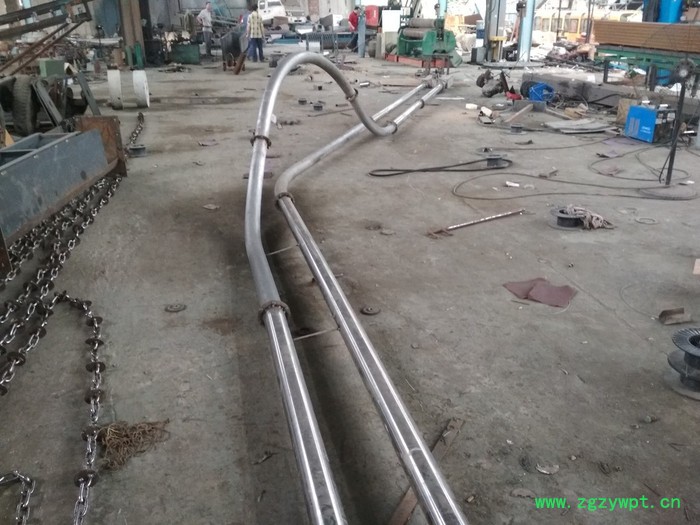 定做钙粉装 配变向 转弯式管链送料机  石膏粉吨包投料   管链式输送机 六九 管链输送机图4