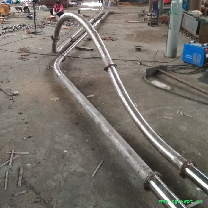 定做钙粉装 配变向 转弯式管链送料机  石膏粉吨包投料   管链式输送机 六九 管链输送机图8