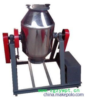 标诚机械制造厂**50公斤腰鼓式干粉搅拌机不锈钢拌种机中药粉石粉颗粒饲料混合机 腰鼓式搅拌机图2