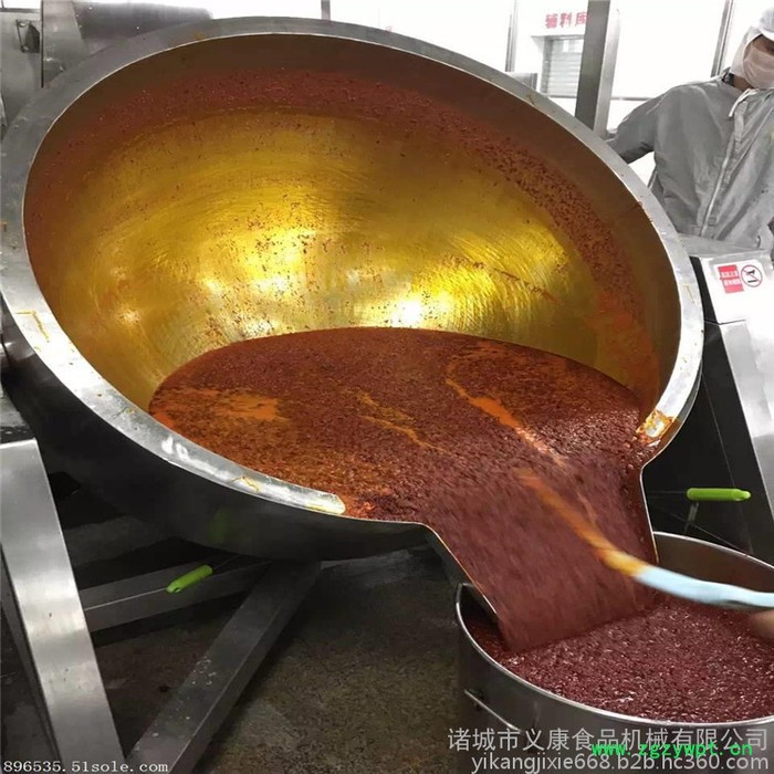 义康ZRG-600L 自动控温黄桃罐头夹层锅 可倾斜阿胶膏熬制夹层锅 羊汤羊下水煮肉锅图8