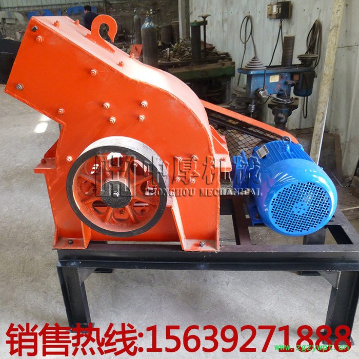 厂家供应锤式破碎机小型矿渣破碎机 黏土破碎机石膏粉碎设备锤破价格图3