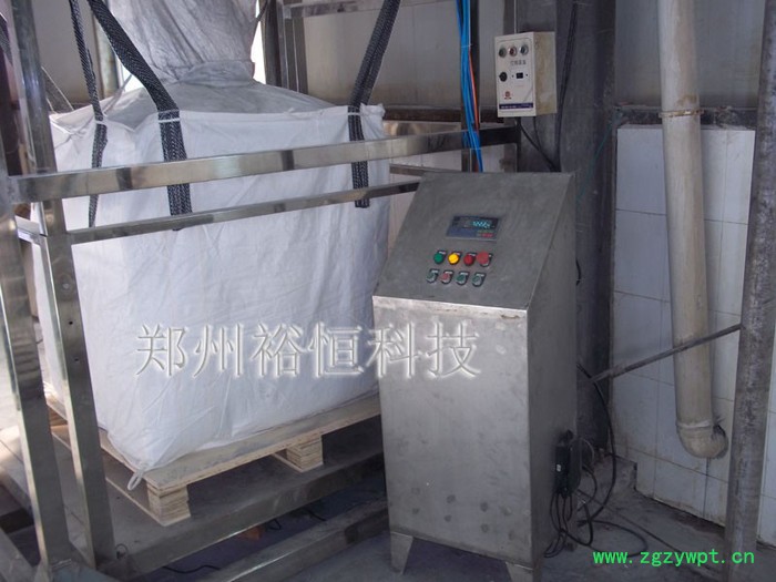 供应天津自动计量吨包秤 天津化工粉剂计量包装秤 石膏粉自动称重吨包机图2