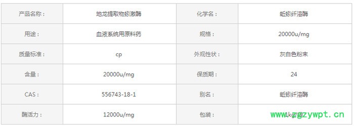 现货供应地龙提取物蚯蚓纤溶酶抗血栓蚯蚓提取物粉末CAS号:556743-18-1图6