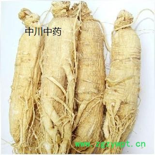 产地直销  人参生晒参大条 八年生 18-20支无硫原皮人参图2