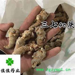 三七 三七标准40头 产地直销 三七参 实物图 产地 云南省 供应各类中药材 花果茶 冷背货 名贵药材 矿石等图2