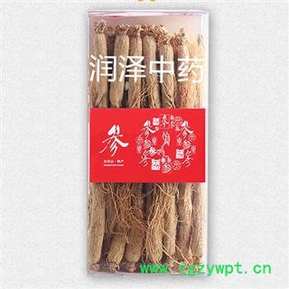 【人参原皮参60支】【润泽中药】中药材批发供应 规格齐全 量大从优图2