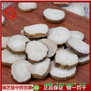 白芍选片 无硫白芍统选片 瑞芝堂中药材批发1000克图2